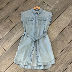 Calvin Klein Jeans Light Blue Midi Dress